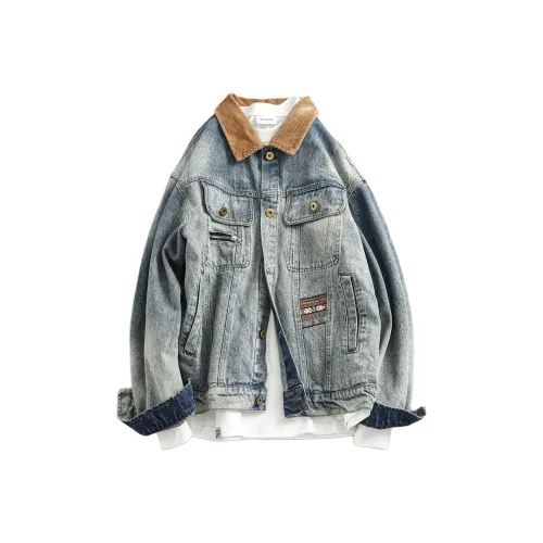 Miya No. 1 Синий Унисекс Джинсовые куртки