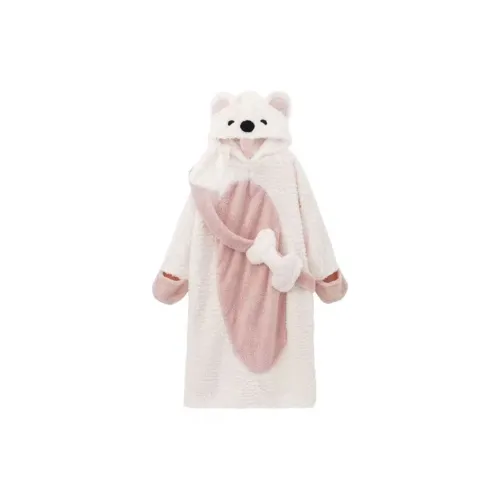 Beerus Белый Один Сон Халат Unisex Банные халаты