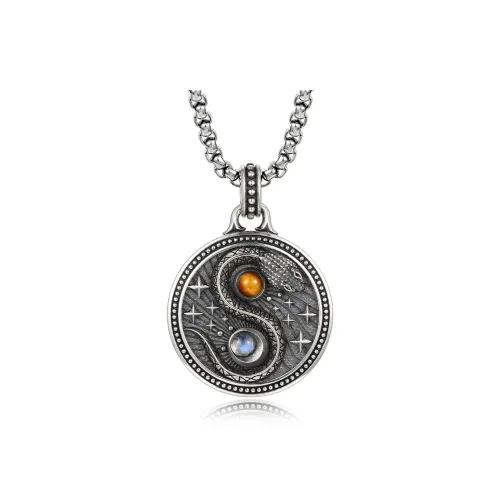 CHRROTA Мужские Брасс Колье