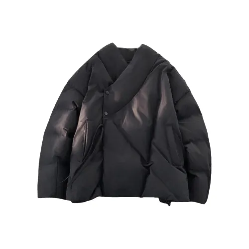 LOUGHNEA Черная подкладка и утолщенный против холода мужской пуховик (пуховики)