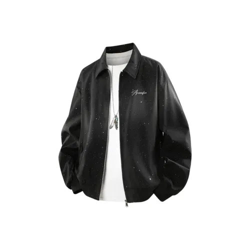 7 SEVFUN Black Baby'S Breath Унисекс Куртки