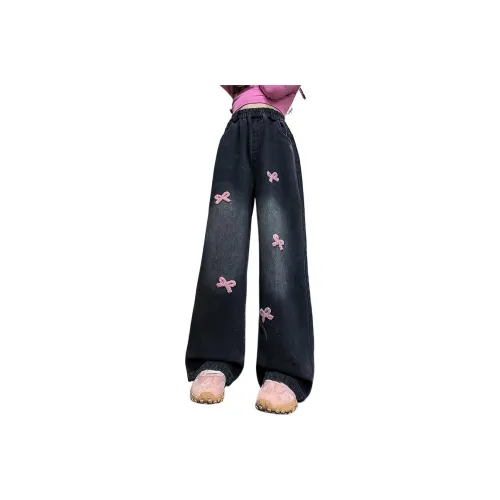 ЮЙЧЖАОЛИНЬ Черные школьные джинсы