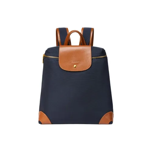 ST SAT Ткань с коровьей кожей Дорожный рюкзак Стандартный Женский Абрикос Синий