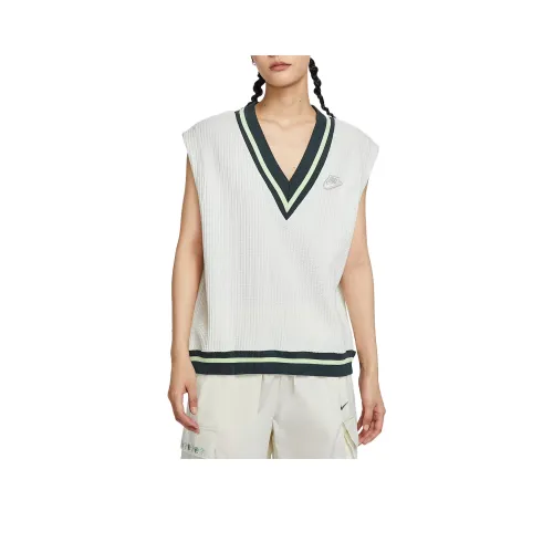 nike Белый Зеленый Женские Майки