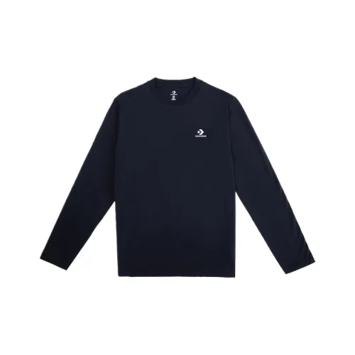 Конверс Черный Унисекс T-рубашки