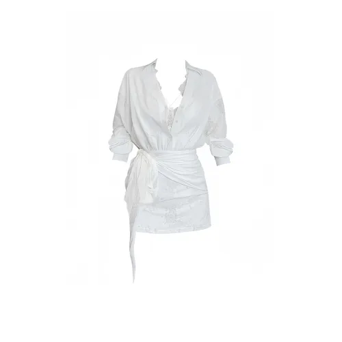 GRAYISMOON Длинное платье с длинными рукавами женское