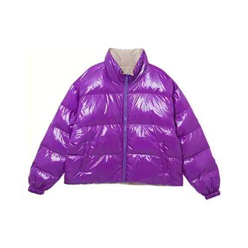 New Era FW21 Пуховик Унисекс Фиолетовый