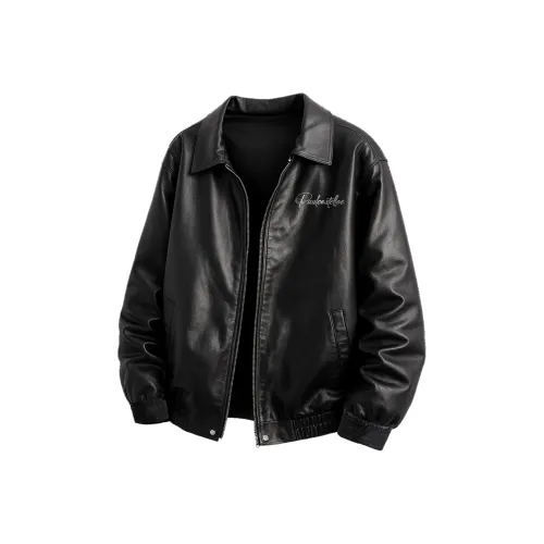 PAUL COSTELLOE Кожа Куртка Унисекс