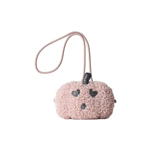 ZARA Полиэстер Сумка через плечо Женская Розовая Красная