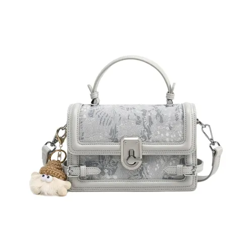 Carit Koty Полиуретан с синтетической кожей ПУ (полиуретан) Сумка Стандартная Женская Серый Розовый