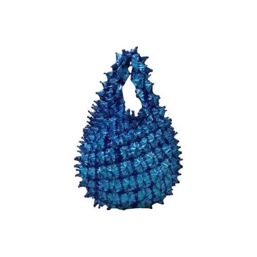 BUNZABURO Полиэстер Морской ежик Сумка Дуриан Сумка Сумка Стандартная Унисекс Сине-зеленый Tie Dye