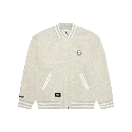 Aape Серый Белый WH2 Мужские Свитшоты