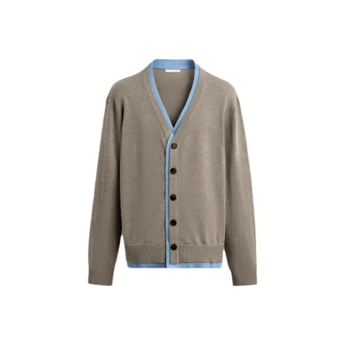 ZARA Бежевый Мужской Трикотаж