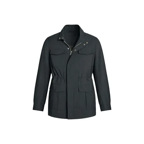 SKARO Темно-синий Синий SKL1251 Мужская Куртка