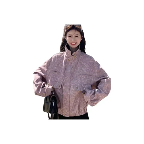 HAPG Пурпурно-розовый Женские Куртки