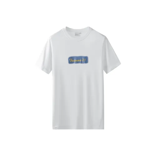 FOREVER 21 Белая Мужская T-рубашка