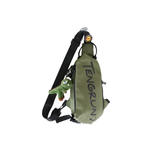 LEXI Nylon Sling Bag Standard Unisex Multicolor