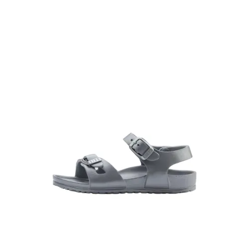 Birkenstock Детские Сандалии Металлический Серебристый Малыш