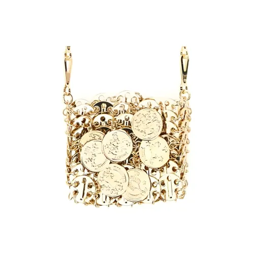 Paco Rabanne Металлическая Сумка через плечо Extra Mini Женская Золотая