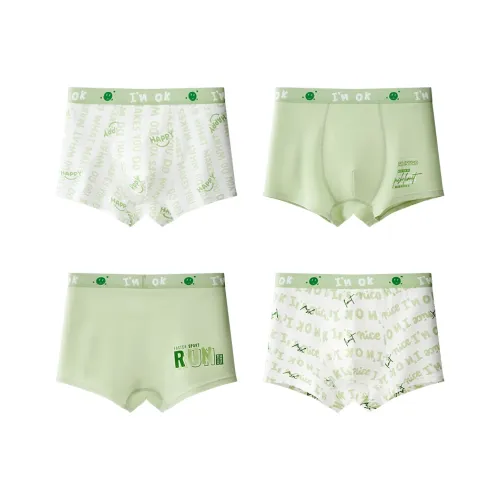 Хлопок Трусы 4 Пачки Подростки