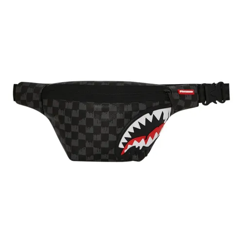 SPRAYGROUND PVC Обхват талии Сумка Грудь Сумка Мужской Черный