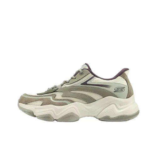 Skechers DLITES Устойчивые к истиранию Низкие Топ Кроссовки с Толстой Подошвой Женские