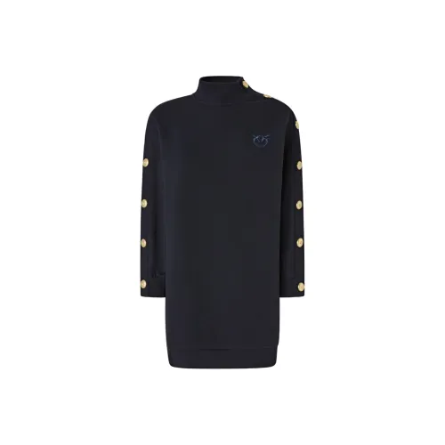 PINKO FW25 Длинное платье с длинными рукавами женское