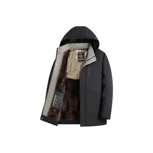 Vintage Cars Пуховая куртка Мужской