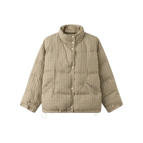 JOSR Клетка Женские Пуховики