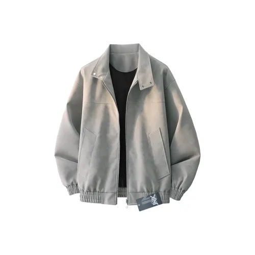 JNJK Унисекс Кожаные куртки