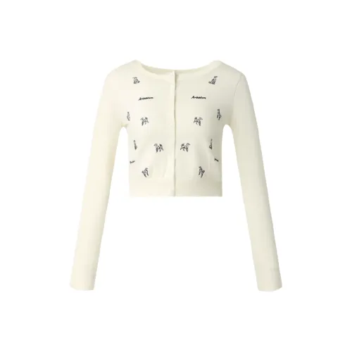 XIKETONG Белый Женский Трикотаж