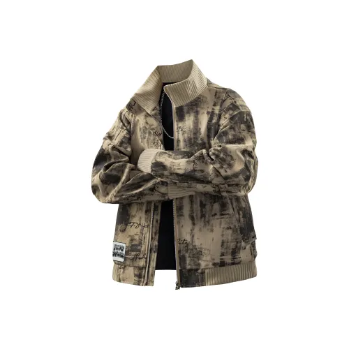 JINPX OFFICIAL Кожа Куртка Унисекс