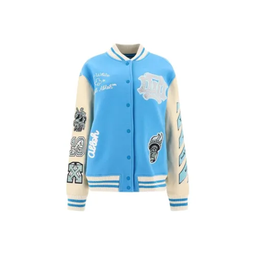 Off Белый Куртки Пальто Стандартный крой Мужской Светло-синий