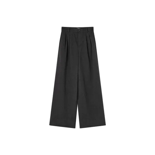 XIANGYING Лава Серый Женские костюмные брюки