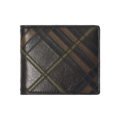 Burberry Кошелек из кожи буйвола Мужской Торф Коричневый