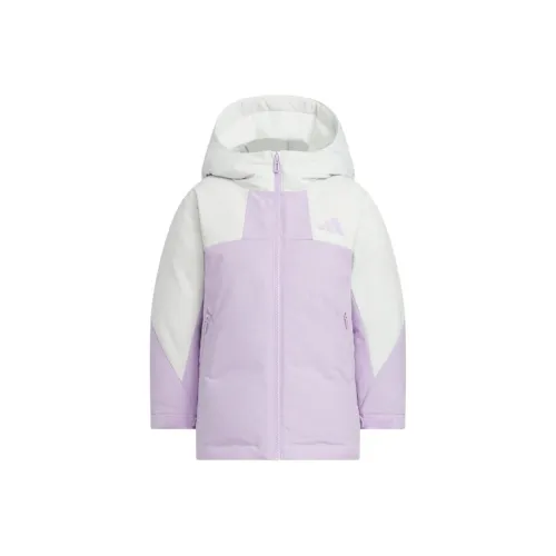 Adidas Белый Фиолетовый Цвет Детские Утеплённые Куртки