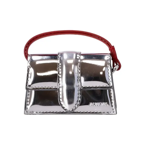 Jacquemus Полиуретановый чехол для наушников Mini Women's Silver