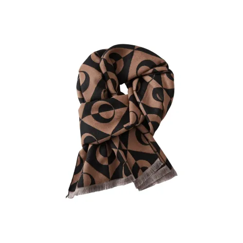 GUSKI Полиэстер Премиум Fashion Versatile Плюшевая пряжа Шарф Женские Подарочный Набор Коробка Шампанское