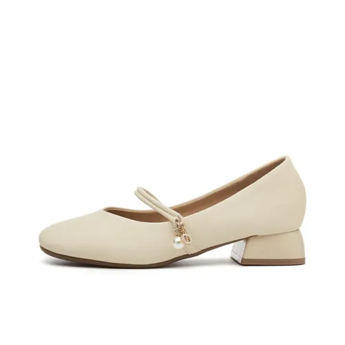 Daphne Квадратный каблук Туфли Мэри Джейн Средний каблук Женские