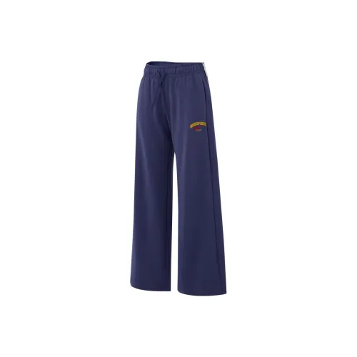 nike Клуб NSW FLC Брюки WIDE Casual Pants Женские Blue