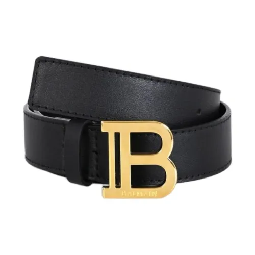 BALMAIN Кожаные ремни Унисекс Черный