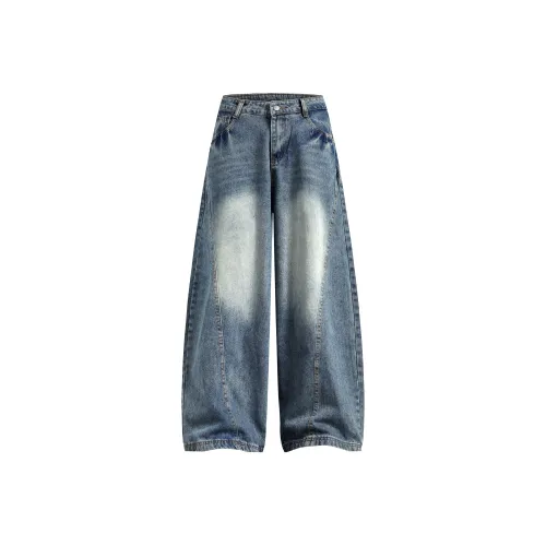 Ant Studio Blue Unisex Jeans