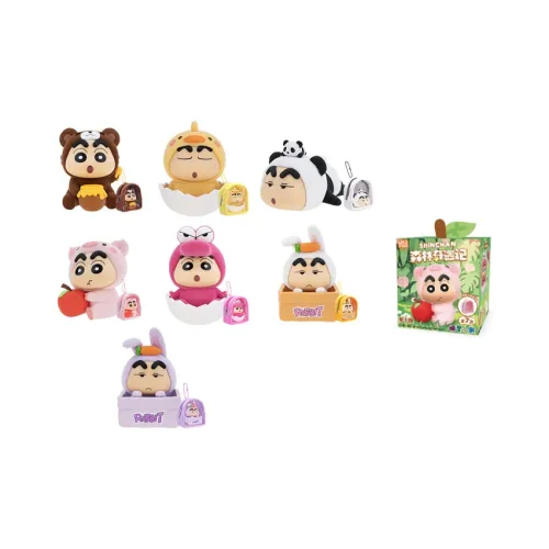 Spiritual Creations Карандаш SHIN Chan Forest Adventure Collection Плюшевая кукла Рюкзак с куклой Слепые коробки