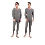 2 комплекта одежды (светло-серый + светло-серый)