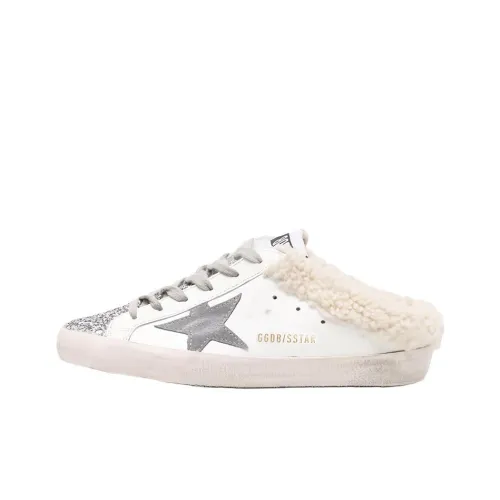 Golden Goose Супер Звезда Sabot Повседневная обувь Женская Белая