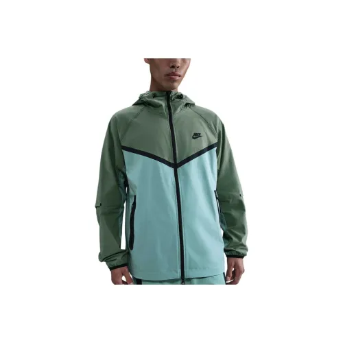 nike WINDRUNNER Cannons Зеленый Глина Зеленый Черный Мужские Куртки