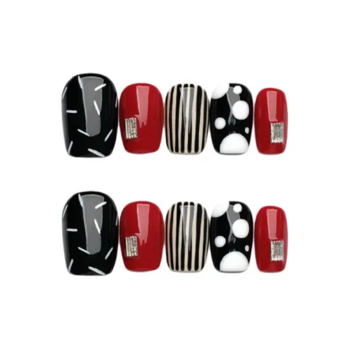 QUEENYARD [Турция] Короткий Квадрат Многоцветный Jump Цвет Милый