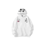 Белый щенок