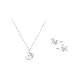 Эвкалиптовый колокольчик, комплект одежды (ожерелье + браслет)