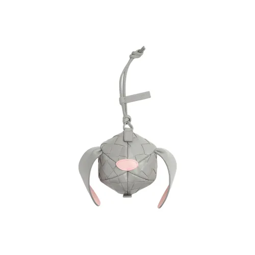 Bottega Veneta Телячья кожа Монетница Женская Розовая